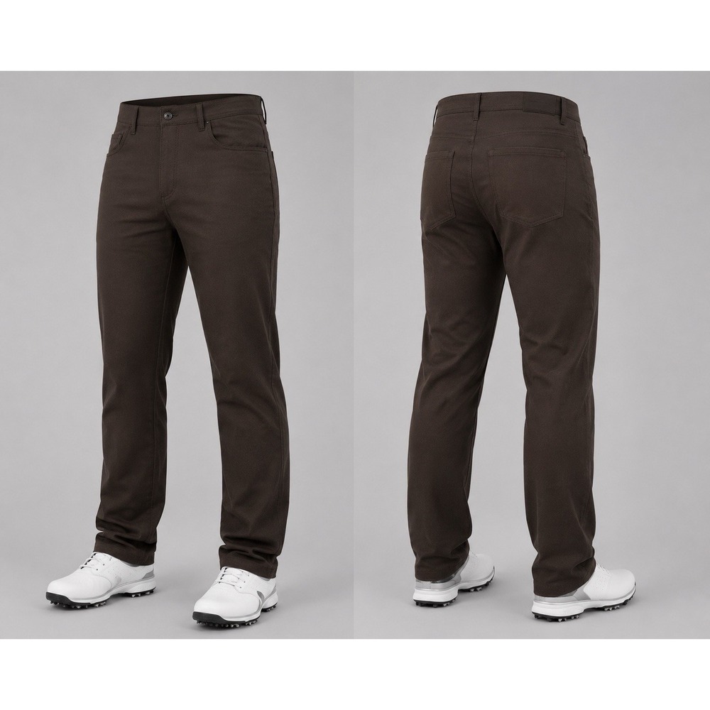 ALBERTO Stone Ceramica MODERN FIT Casual Pants 33x32 BLACK Poly VISCOSE